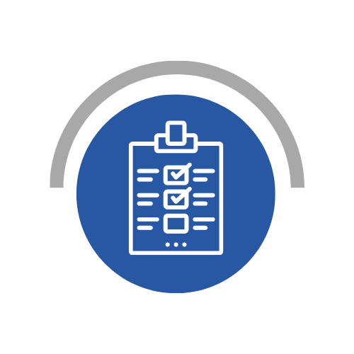 A screening process symbol